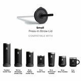 Small Press-In Straw Lid