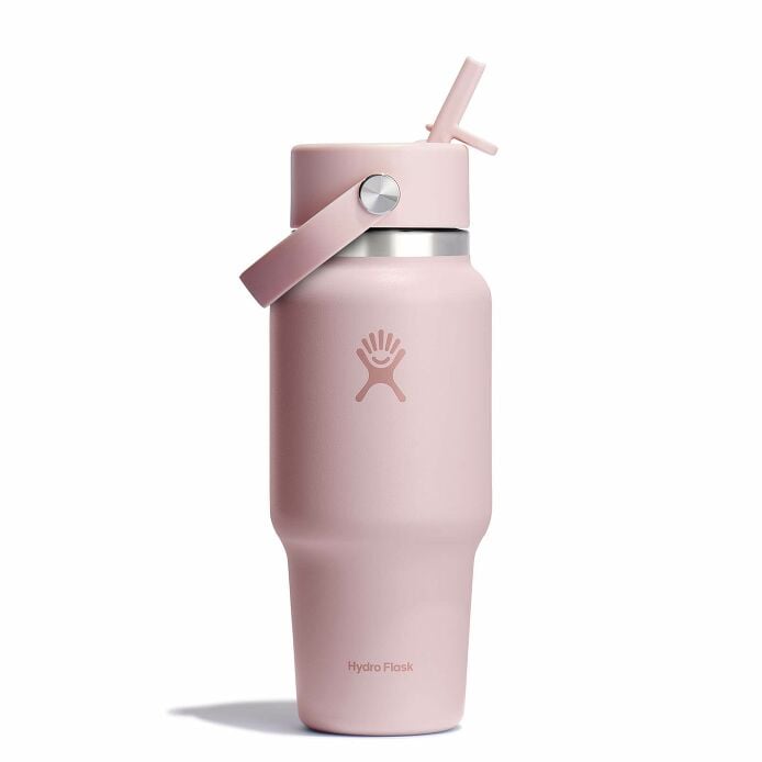 24 oz Travel Bottle with Flex Straw Cap F0